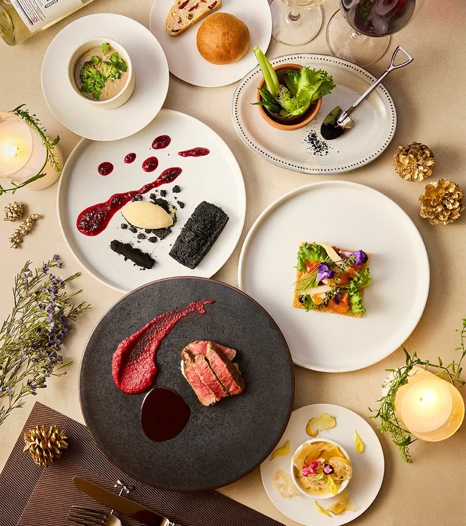 小岩井農場TOKYOクリスマスコースの料理写真