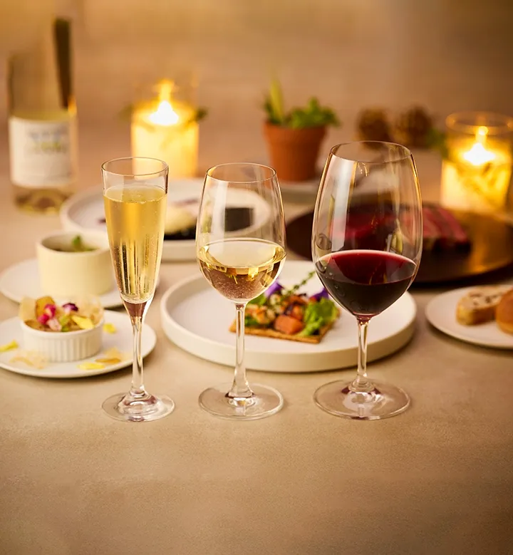 小岩井農場TOKYOクリスマスペアリングコースのワインの写真