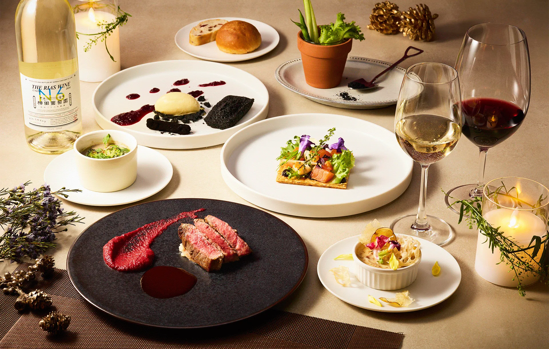 小岩井農場TOKYOクリスマスコース全景